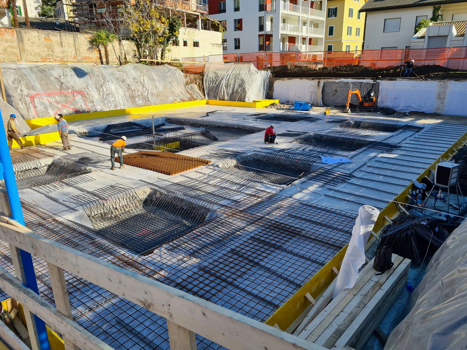 Fondazioni in cemento armato e armatura in acciaio - Gino Bau, Merano (2)